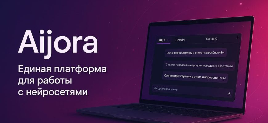 Aijora агрегатор нейросетей